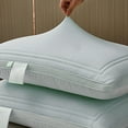 thumbnail image 2 of sruoe Pillows for Bed Clearance, Queen Size Pillows, Extra Firm Soft Comfort Standard Pillows, High Elasticity Side and Back Sleeper Pillow Core for Hotel, Home, Polyester, 2 of 6