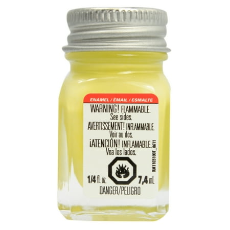 UPC: 0075611111209 | Testors Enamel Paint 1/4oz Gloss Light Yellow