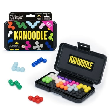 Educational Insights Kanoodle 3D Brain Teaser Puzzle Game, Set of 12, 227 Challenges, Ages 7