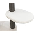 thumbnail image 3 of TRIXIE Moriles Plush & Sisal 3-Level 39" Cat Tree with Scratching Posts & Condo, Lt Gray, 3 of 8