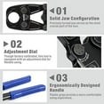 thumbnail image 5 of iCrimp Pex Pipe Crimping Tool/ Pipe Fitting Tool for 1-1/4" Copper Ring Crimp Jaw Sets suit ASTM F1807, IWS-125, 5 of 5