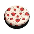 thumbnail image 3 of Kll Red Ladybug Tire Cover,Universal Wheel Tire Cover For Trailer, Rv, Suv, Truck,Camper And Many Vehicle,(15 Inch), 3 of 8