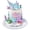 Blue, variant on 21pcs Mermaid Cake Topper - Mermaid Tail Cake Decorations with Seaweed Shells Starfish Coralal Under the Sea Cake Decorations for Birthday Party Decorations