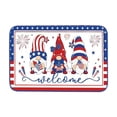 thumbnail image 2 of Harpi 4th of July Decorations Clearance, Patriotic Welcome Doormat Retro American Flags Door Mat with Slip Resistant Rubber Vintage Linen Floor Mat for Independence Day Indoor Outdoor Home, 2 of 8