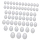 thumbnail image 3 of Huevos de Pascua Pintables Versátiles Suaves Blancos Sin Terminar Artesanía de Huevos de Espuma Manualidades 60 piezas mixtas, 3 of 7