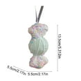 thumbnail image 4 of Cheapark Cute Macaron Foam Candy Ornaments - Whimsical Christmas Tree Pendants, Playful Decor for Holiday Home & Party Displays, 4 of 6