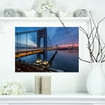 thumbnail image 1 of George Washington Bridge - Large Cityscape Art Print on Canvas, 1 of 3