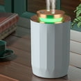 thumbnail image 3 of YgkuHd Portable Desk Humidifier, 2.2L Cool Mist Humidifier, Small Humidifier For Home Bedroom Office, Plants, Double-Head Spray, Colorful Night Function, 3 of 8