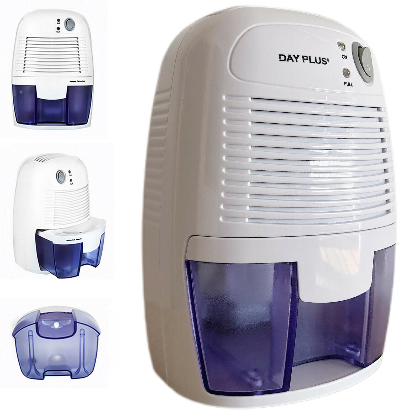 Dayplus Mini Dehumidifier, 1200 Cubic Feet, 150 Sq.ft for Home, RV