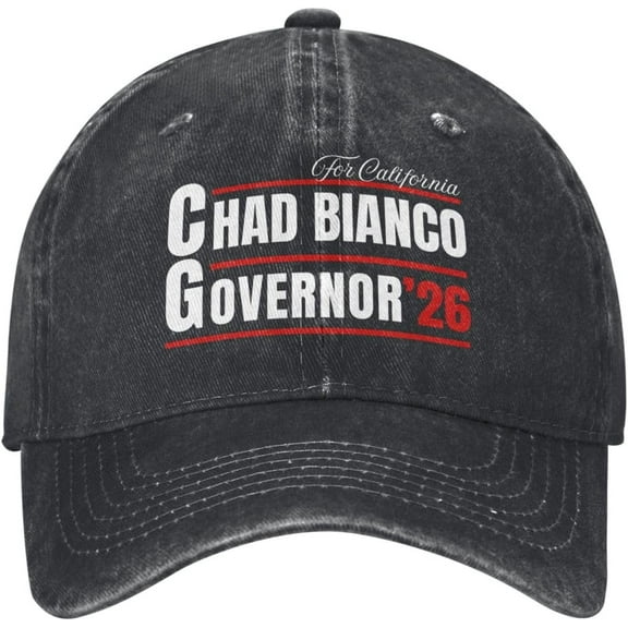 Bianco for Governor Hats California Chad-Bianco 2026 Hat Cotton Baseball Cap