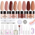 thumbnail image 1 of Kit Inicial de Polvo para Uñas Dip Powder Beetles Espresso Glow, 1 of 8