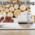 thumbnail image 2 of Rugking Runner Rug 2X6 Hallway Modern Kitchen Soft Rug Indoor Mat Geometric Print Floor Cover Thin Carpet Doormat Non Slip Area Rugs for Bedroom Living Room Entryway Grey, 2 of 6