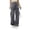 Dark Gray, variant on Women's Drawstring Waist Multi-Pocket Cargo Pants Side Straps Loose Wide Leg Casual Trousers Lightweight Breathable Solid Outdoor Sports Pants