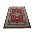 thumbnail image 2 of Red Floral Classic 8X11 Indo-Kashan Oriental Rug, 2 of 11
