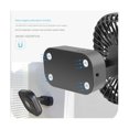 thumbnail image 4 of Ventilador plegable DENGXMXG 90 mAh Batería 5000 mAh Refrigeración USB Silencioso 3 velocidades Viento fuerte, 4 of 5