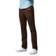 thumbnail image 1 of Pantalones Casuales para Hombre Ajuste Slim Corte Recto Talla 42 Marrón Oscuro, 1 of 6