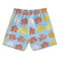 thumbnail image 2 of Maple Leaf Boys Swim Trunks Quick Dry Boy Swim Shorts for 3-14 Years, 2 of 8