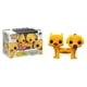 thumbnail image 1 of Funko 15102Â -Â Cat Dog Pop Vinyl Figure 221Â Flocked SDCC Summer Convention Exclusives Funko -, 1 of 2