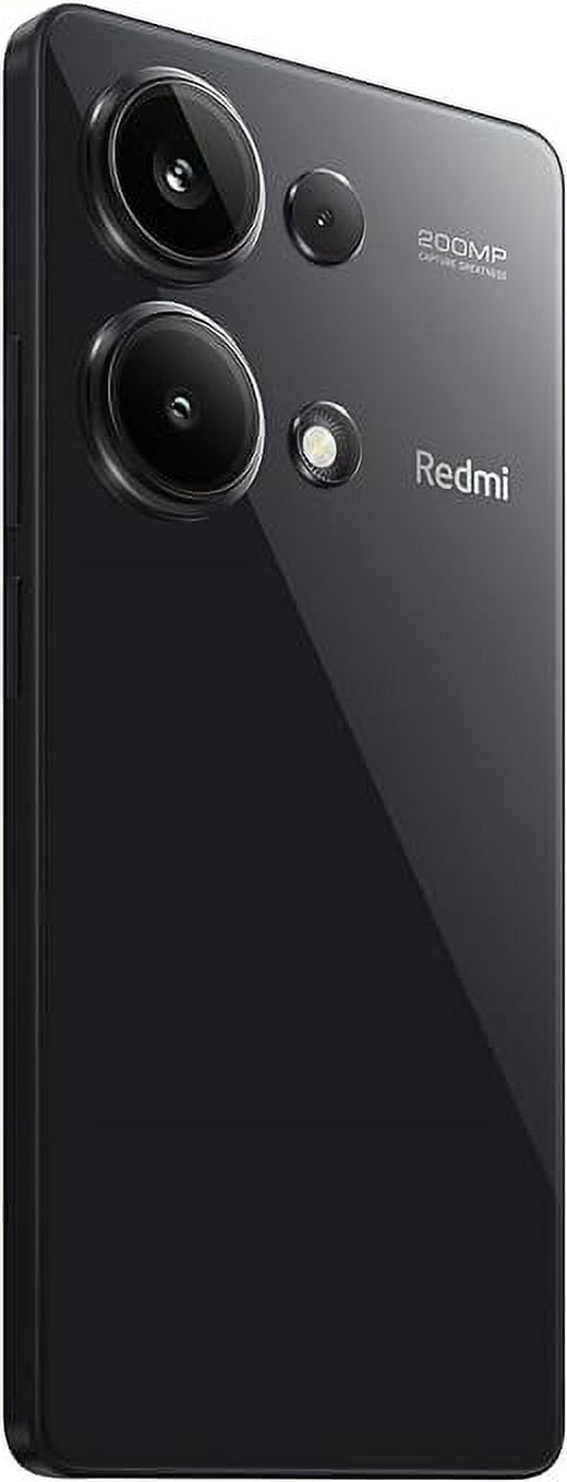 Xiaomi Redmi Note 13 PRO 4G 6.67" GSM Unlocked (T-Mobile Mint Tello & Global) 256GB+8GB, Midnight Black