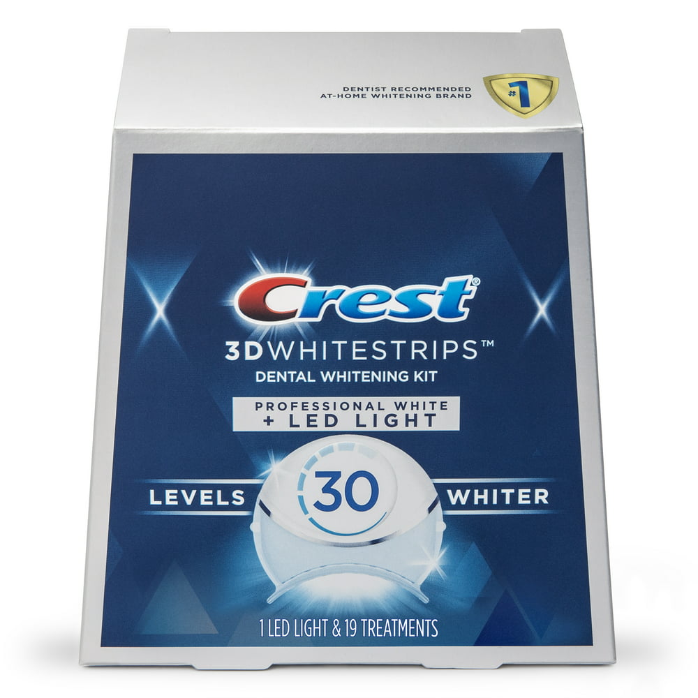 Crest 3DWhitestrips Professional White with LED ...