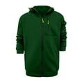 kpoplk Mens Hoodies Zip up Jacket FullZip Hoodies for Men Midweight