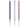 thumbnail image 1 of Nail Art Liner Brush, 3 piezas Nail Art Liner Nail Painting Brush Nail DIY Brush Eficiencia óptima, 1 of 8