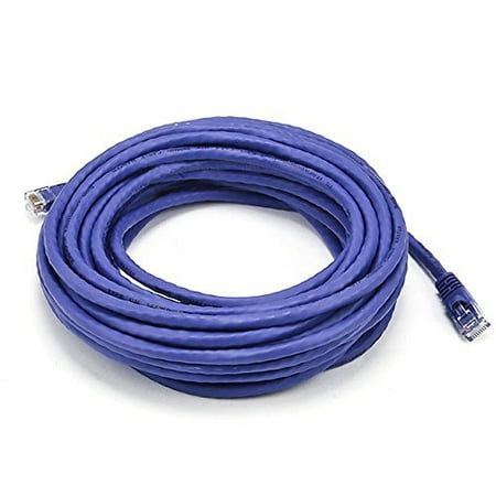 30FT 24AWG Cat6 550MHz UTP Ethernet Bare Copper Network Cable - Purple, High quality Category 6 (CAT6) patch cables are the solution to your.., By