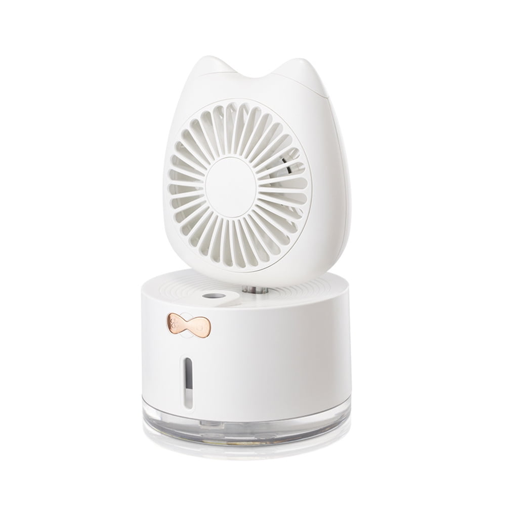 3in1 Cool Mist Humidifier With Fan Night Light Function Small Humidifiers WhisperQuiet