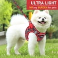 thumbnail image 4 of Juego de arneses para mascotas GAMUDA Small Dog Step-in Reflective Red S, 4 of 5