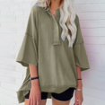 thumbnail image 2 of Womens Oversized T Shirts Loose Fit Crewneck Short Sleeve Tops Summer Casual Blouse Y2K 2024 Basic Tee, 2 of 4