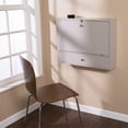 thumbnail image 2 of SEI Furniture Willingham Wall Mount Folding Desk, Gray, 2 of 2