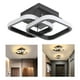 thumbnail image 5 of Elegant Ceiling Light Pendant Light Fixture Lighting Modern Minimalist LED Dimmable Ceiling Lamp for Cloakroom Corridor Dining Room Living Room Decor - Negro Tres Luz Negro - Luz tricolor, 5 of 8