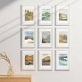 thumbnail image 2 of Vittanly 8x12 Picture Frame, Premium Material with Shatter Resistant Plexiglass, Display Pictures 6x8 with Mat or 8x12 without Mat, Photo Frame for Wall or Table Top Display, White, 1 Pack, 2 of 8