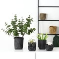 thumbnail image 1 of Washable Kraft Paper Bag Plant Flowers Pots Multifunction Home Storage Bag Black, 1 of 5
