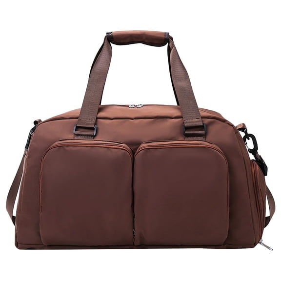karymi Duffle Bag with Shoes Compartment for Men Women Waterproofs Large Capacity Cloth Overnight Weekenders Bag for Traveling Patio Decor Housewarming Gifts