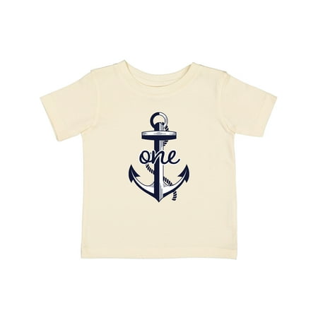 

Inktastic 1st Birthday Anchor Gift Baby Boy or Baby Girl T-Shirt