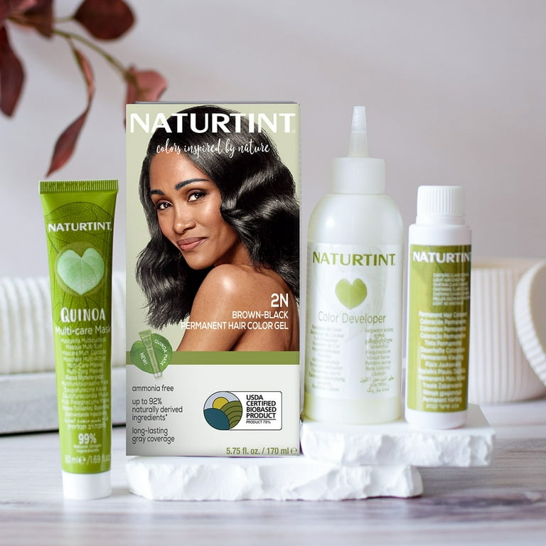 Naturtint Permanent Hair Color 2N Brown Black - Organic Dye