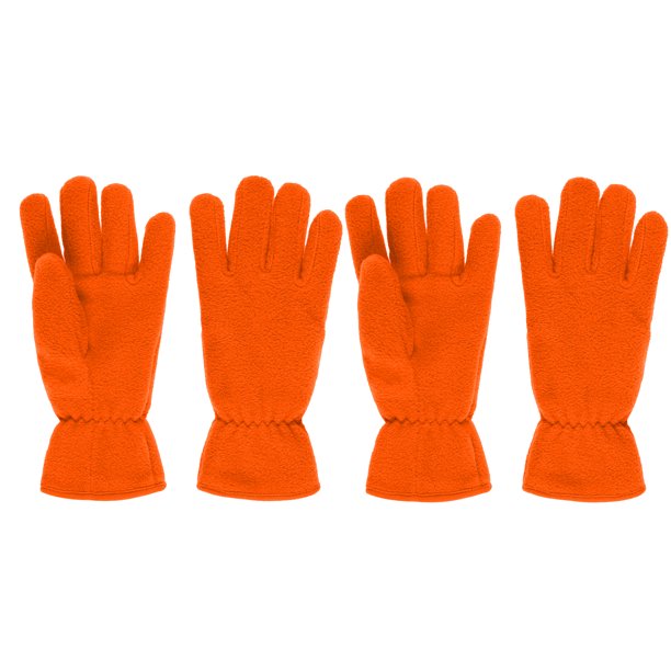 Gilbin's Toddler/Kids Soft And Warm Fleece Lined Gloves 6Pack (12Y