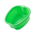 thumbnail image 3 of Foot Soaking Bath Basin Foot Tub Footbath Bucket Foot Massage Multipurpose Foot Soak Tub, Green, 3 of 8