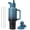 Indigo Crush, variant on BUZIO 40 oz Water Bottle Fits in Cup Holder Insulated Tumbler with Handle Water Flask with 2 Lids Wide Mouth Travel Mug,Green Blue Gradient