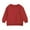 Red, variant on Vunhao Baby Girls Sweatshirts, Crewneck Solid Cotton Long Sleeve without Hood Pullover Hoodies Tops on Sale Hot Pink Size 12-24 Months