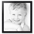 thumbnail image 2 of ArtToFrames 31" x 33" Matte Black with Beads Picture Frame, 31x33 inch Black Wood Poster Frame (WOM-4065), 2 of 8