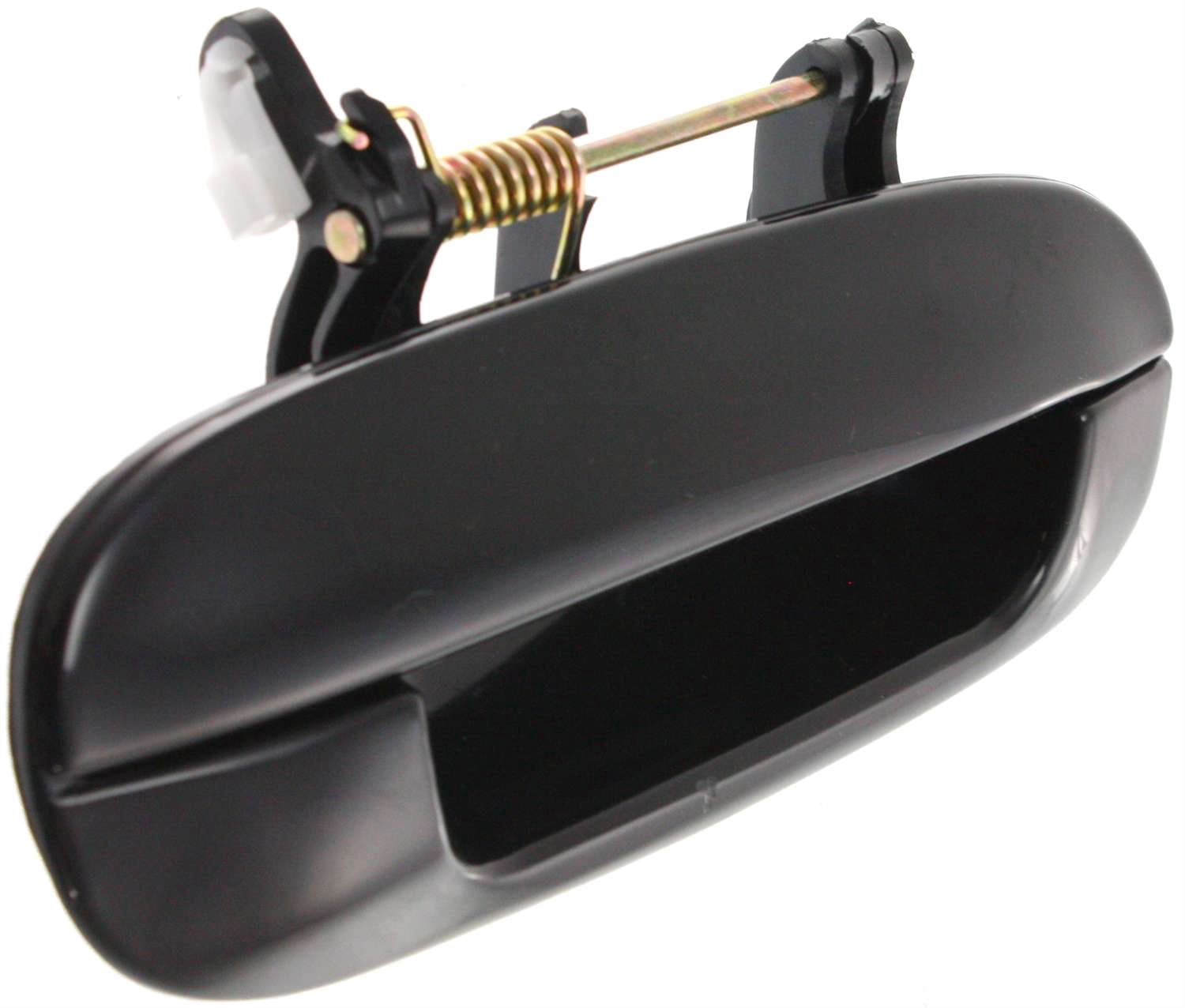 Replacement C462179 Exterior Door Handle Compatible with 2002-2009 Chevrolet Trailblazer GMC Envoy Front, Right Passenger Smooth Black