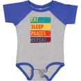 thumbnail image 3 of Inktastic Fitness Eat Sleep Pilates Repeat Boys or Girls Baby Bodysuit, 3 of 5