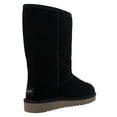 thumbnail image 6 of Koolaburra Womens Victoria Tall Suede SHEEP Fur Trim Casual Boots, 6 of 9
