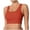 Red, variant on Womens Sports Bras Large Size Integrated High Support Yoga Running Fitness Bra