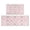 Pioneer Flower Floral-1, variant on Pioneer Flower Floral Print Pattern Kitchen Rugs Sets Of 2, Anti Fatigue Non Slip Washable Floor Mats for Kitchen Sink Laundry, 17X30 Inch   17X47 Inch