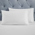 thumbnail image 6 of Superior Fieldstone Embroidered Cotton Bed Sheet Set, King, White/White, 6 of 11