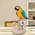 thumbnail image 6 of Gazechimp Bird Stand Tabletop Portable Parrot Perch Stand for Cockatoo Parakeets Macaw, 6 of 8