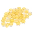 thumbnail image 2 of Frascos de cosméticos vacíos 50 Piezas × 5 G Plástico Con Rosca Amarillo Macarena, 2 of 8